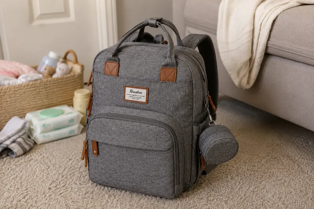 Our Ruvalino backpack loaded up, original photo
